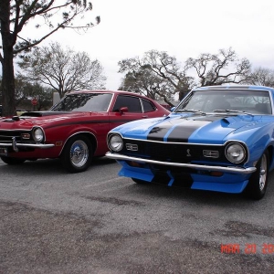 Ray Parrish 71 Grabber & Tom Longerbeams Comet GT