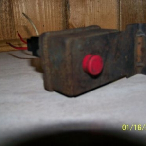 Seatbealt interlock instructions and switch