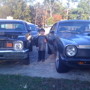 My Son, Thanksgiving 2010.  (or Is It 1973?)