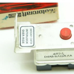 Starter Override Reset Switch