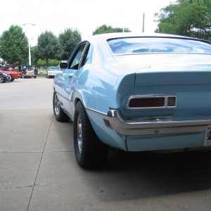 At the Ford show.