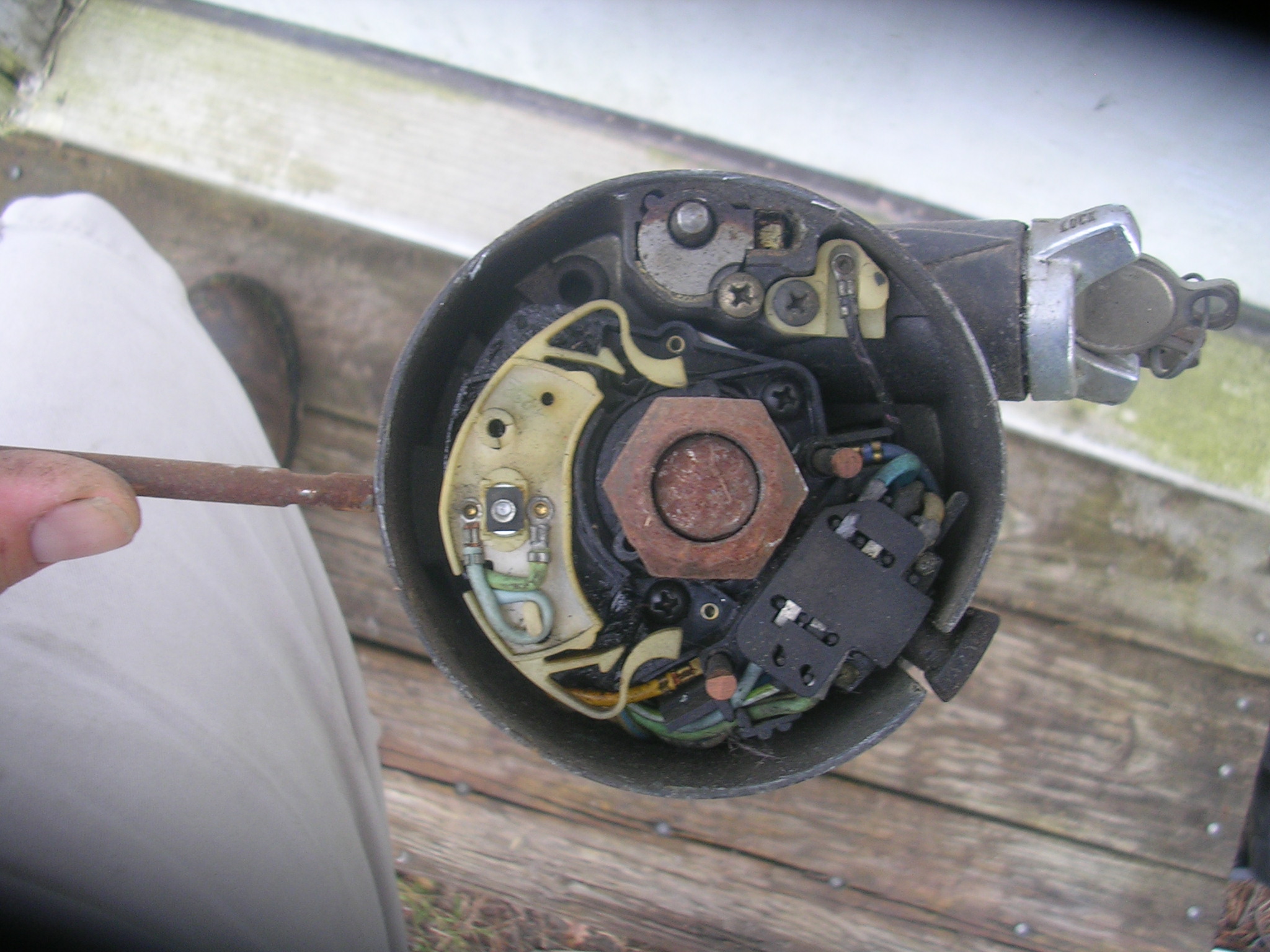 1973 Grabber Factory 3 Speed In Floor Steering Column