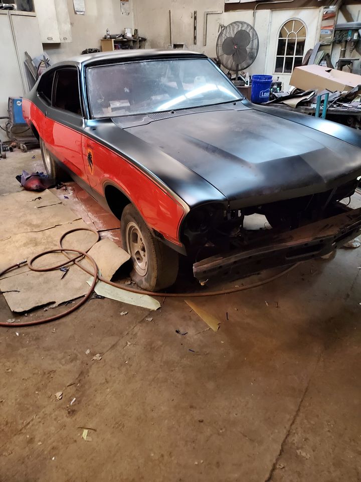 1976 Maverick and Looking Like a Stallion Again.