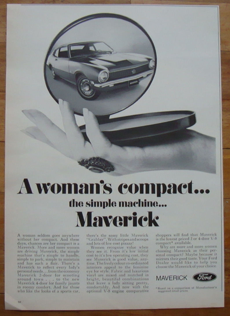 "A Woman's Compact" Advertisement