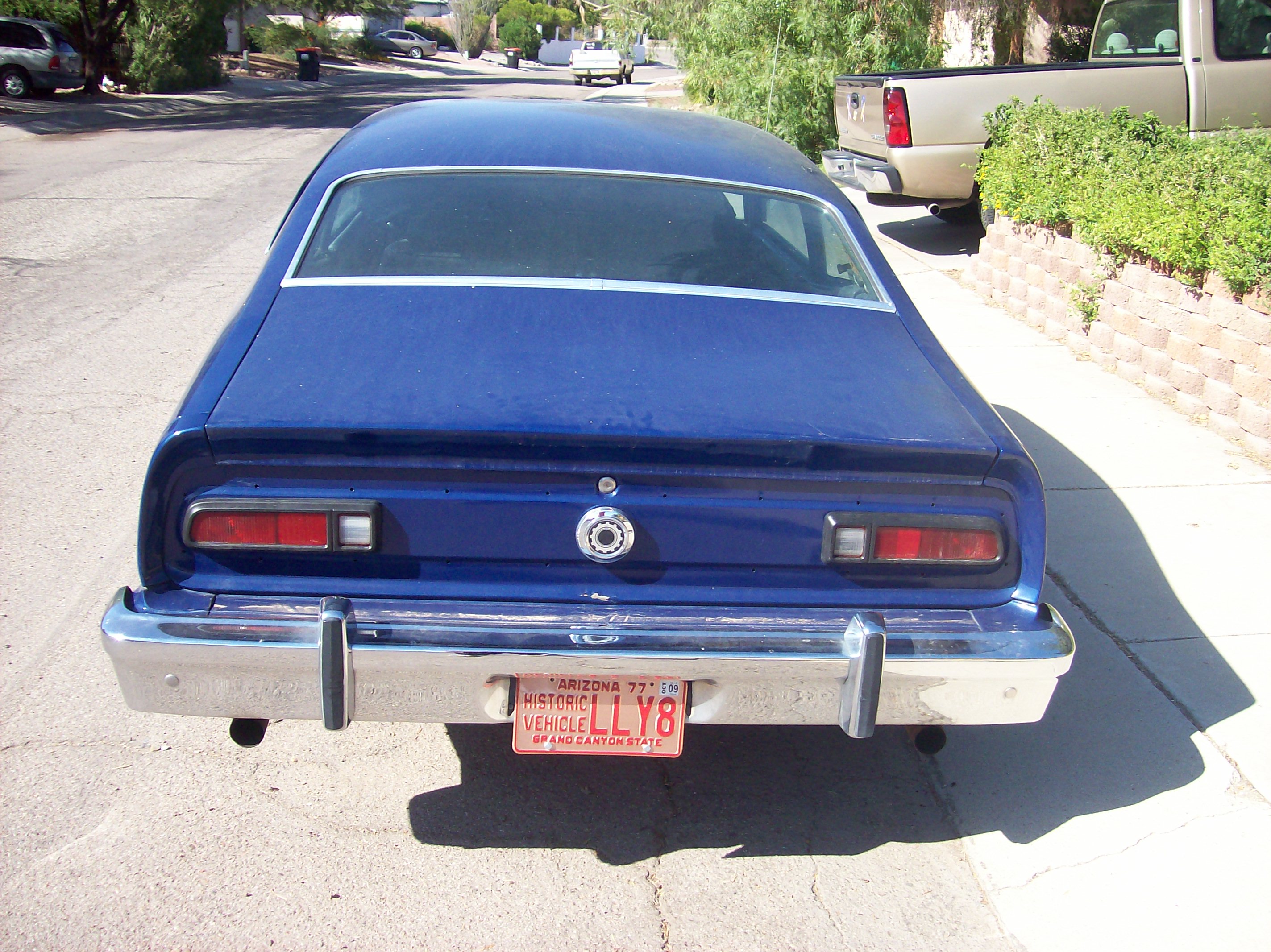 Back Of My 1976 Maverick