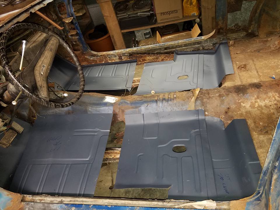 Basic Floor pan Kit.
