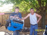 engine before entering the car