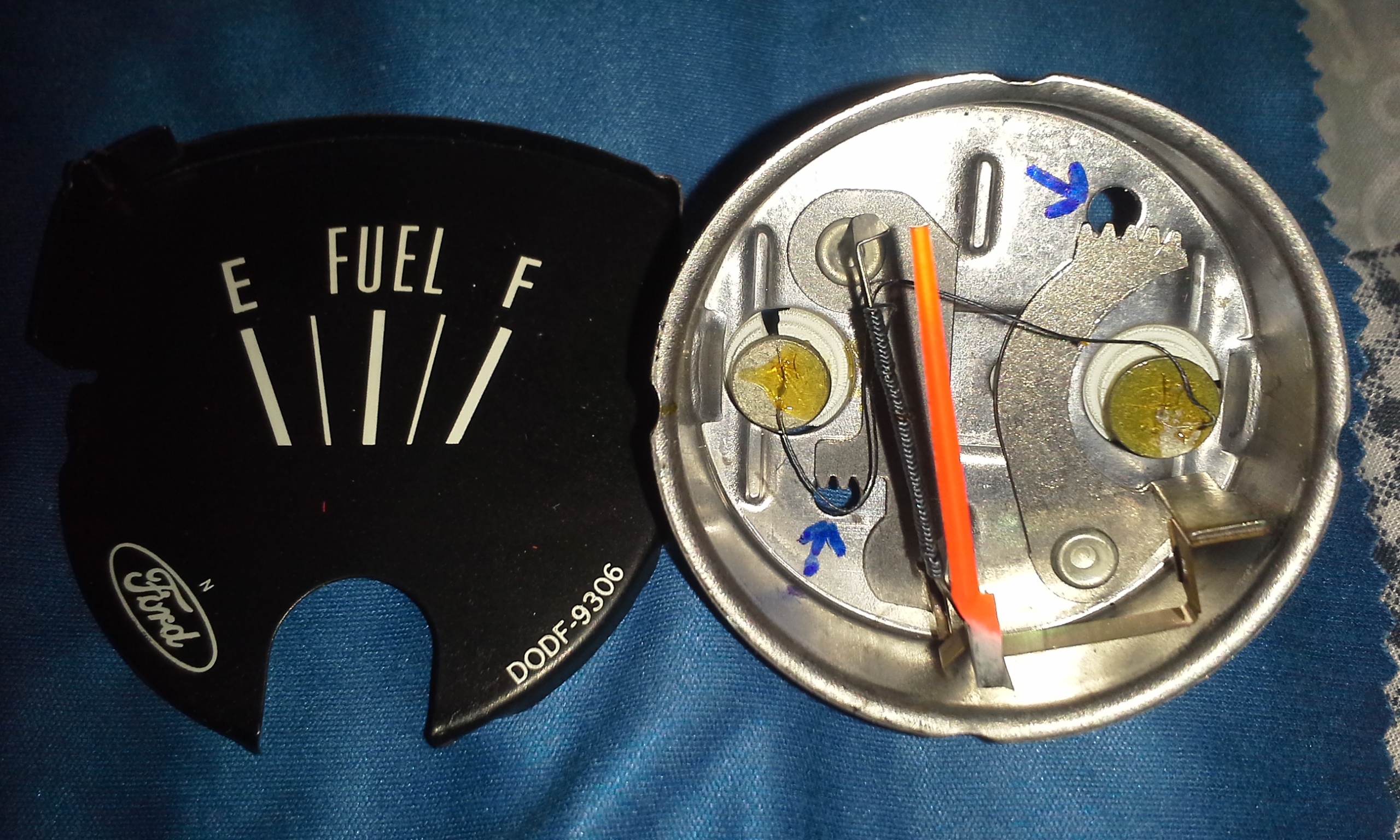 FUEL GAUGE ADJUSTMENT