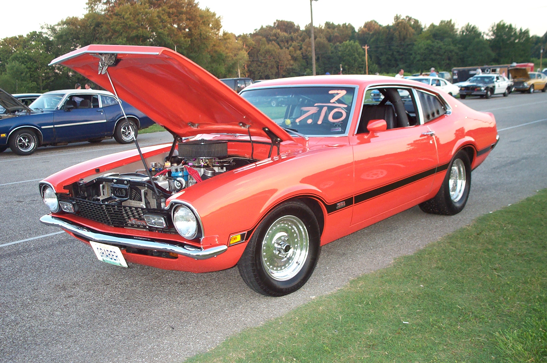 Jim Allen profiling in at the track.