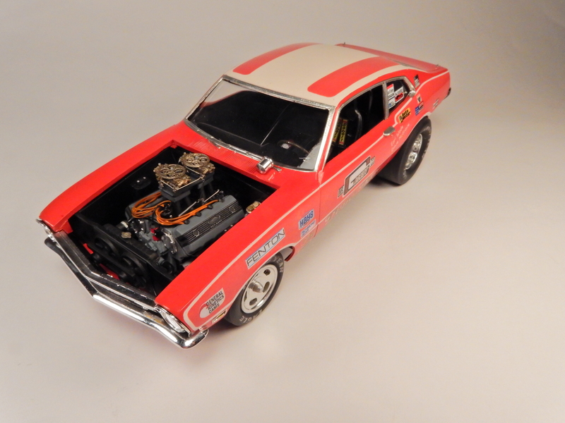 Jo-Han 1/25 Scale Maverick Built as Dyno Don's Car
