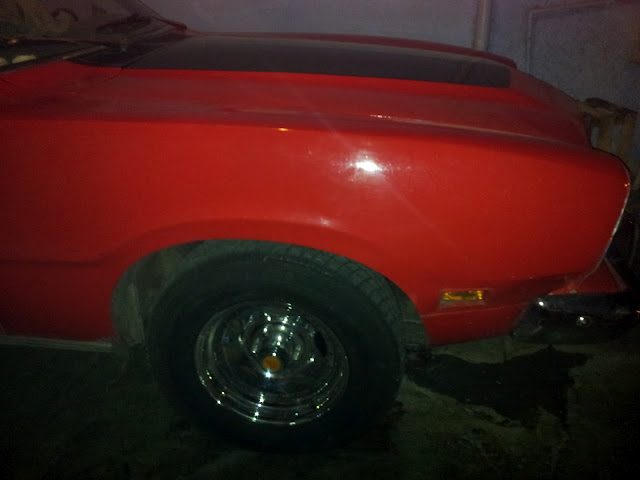 Mexican Maverick 1973 289 Side Wheel