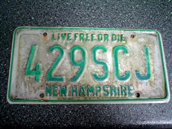 Old License Plates