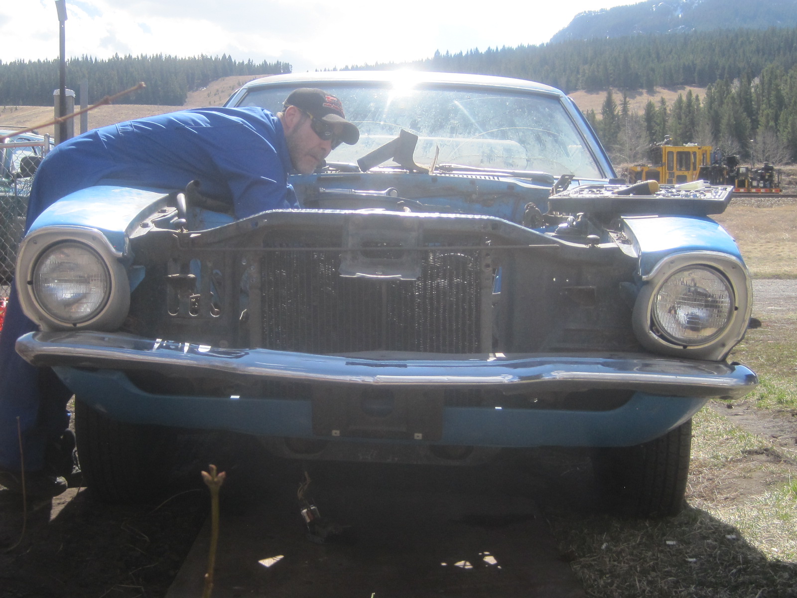 removing exhaust pipe