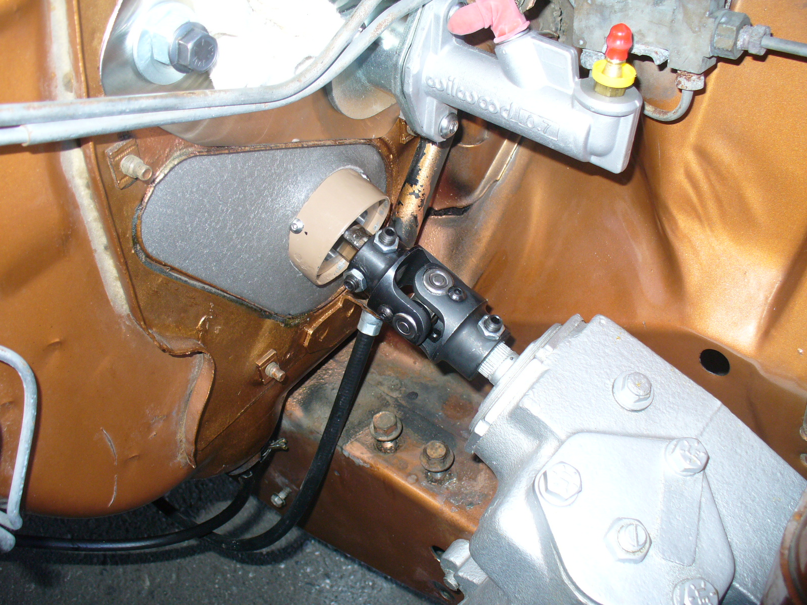 Replacing Steering Rag Joint with U-Joint