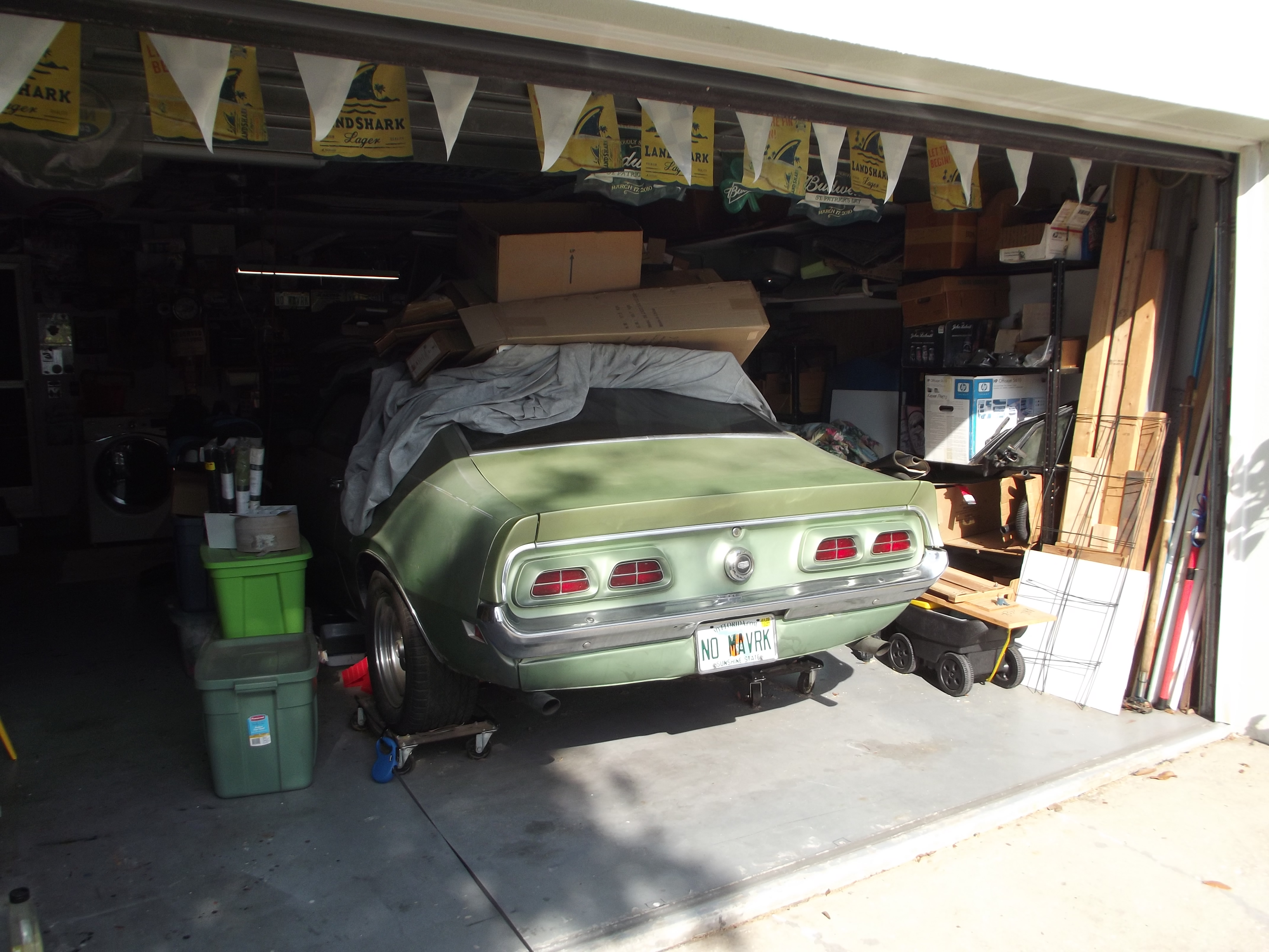 Tail with the trunk chrome installed