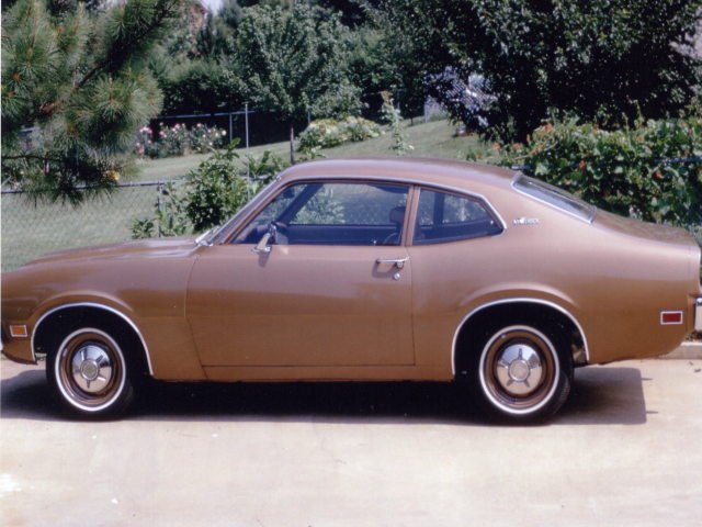 Tom's 73 Maverick side